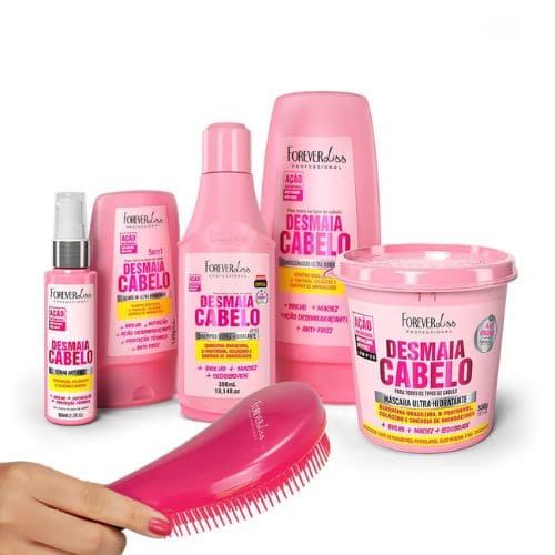 LINHA FOREVER LISS - KIT DESMAIA CABELO