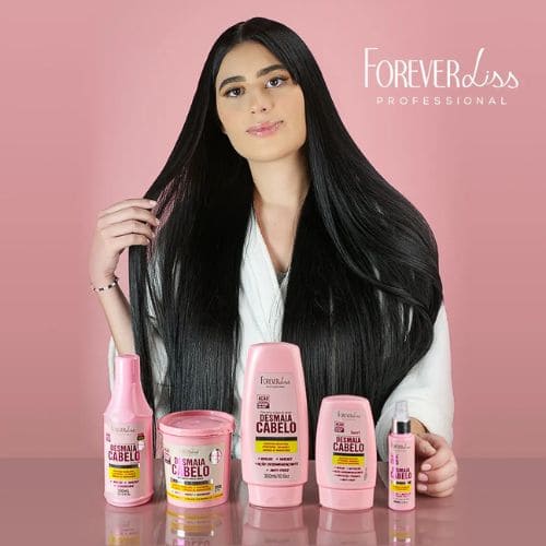 LINHA FOREVER LISS - KIT DESMAIA CABELO