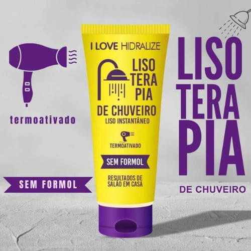 LINHA LISOTERAPIA - LISOTERAPIA DE CHUVEIRO