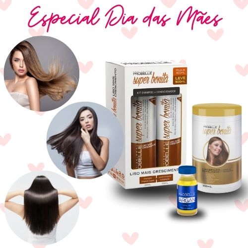 KIT CABELOS LISOS + CRESCIMENTO