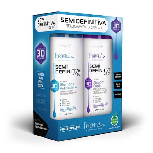LINHA FOREVER LISS - KIT SEMI DEFINITIVA