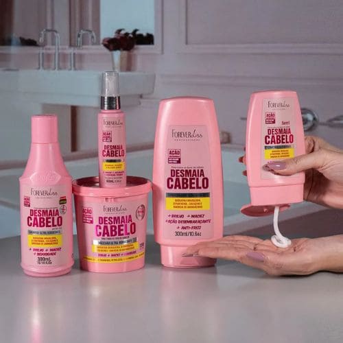 LINHA FOREVER LISS - KIT DESMAIA CABELO