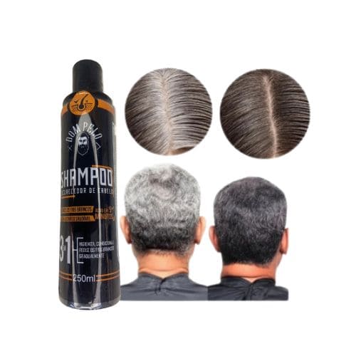 SHAMPOO ESCURECEDOR DE CABELO - DOM PELO